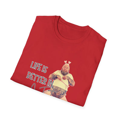 Life Is Better in a Tutu Unisex Softstyle T-Shirt