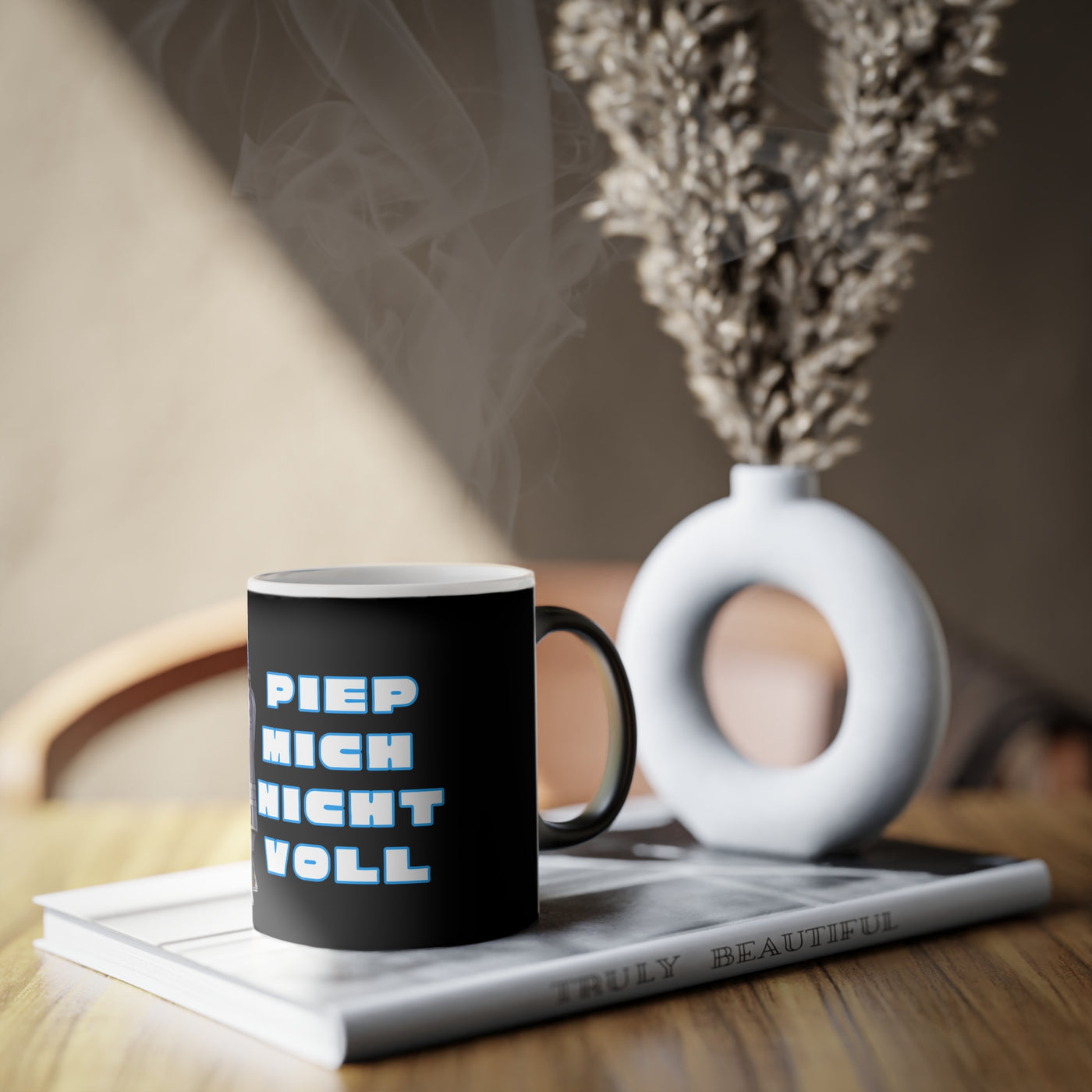 R2-D2 Magic Mug Don't Blip Me - 11oz Cooler Gift with Stylish Quote 