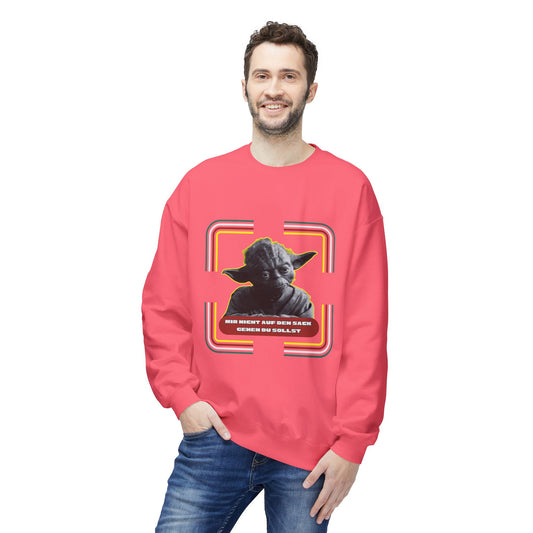 Yoda-inspired "Mir nicht auf den Sack gehen du sollst"