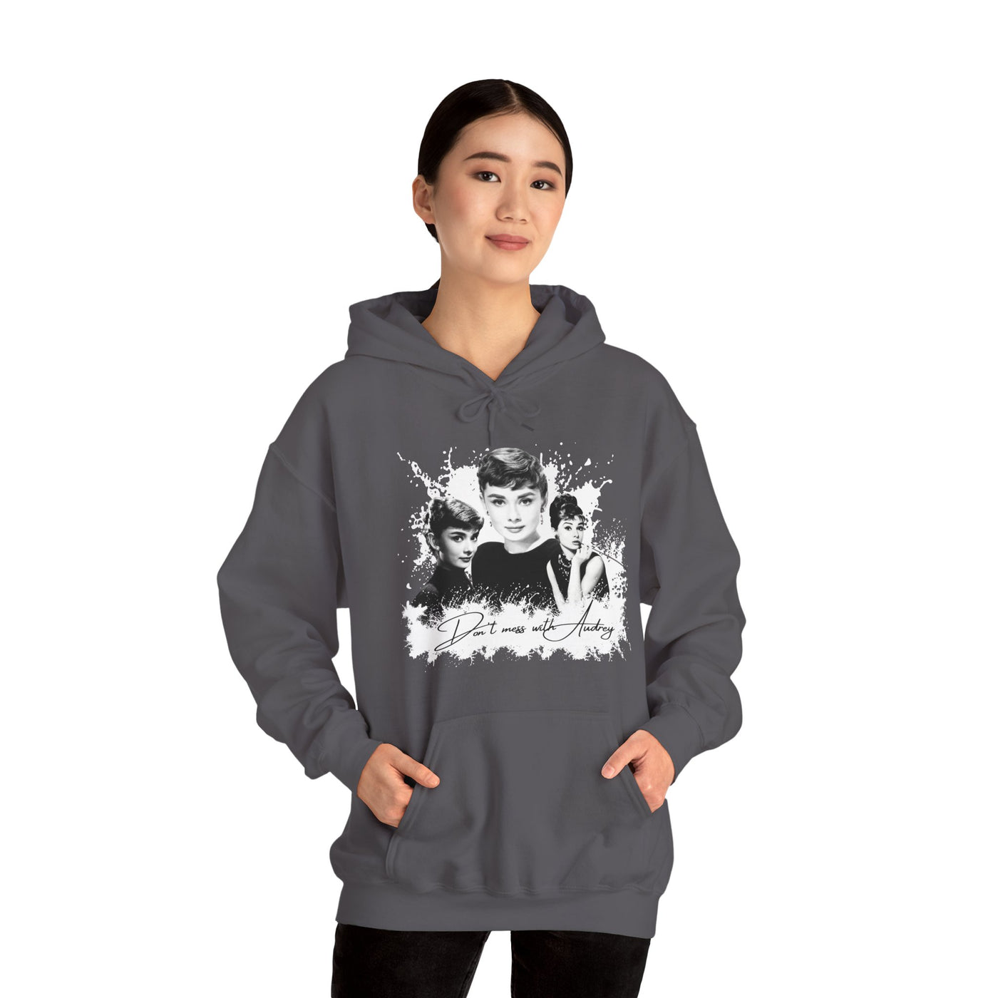 Retro Audrey Hepburn Hoodie - Classic Style
