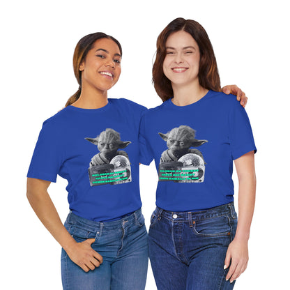 Funny Yoda Quote Unisex Tee - Walkman du kennst - erfahren du bist starwars