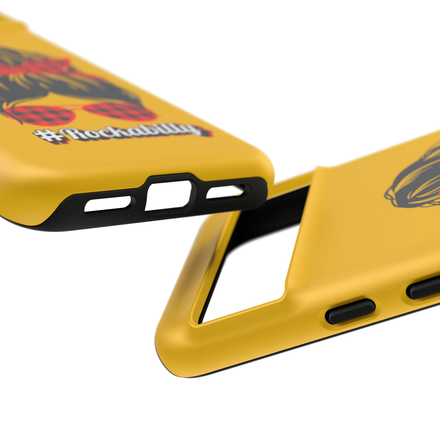 Handyhülle Rockabilly Phone Case, Vintage Scooter Design, Retro Style Cover