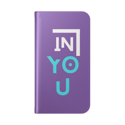 Handyhülle - inspirational Flip Case - 'Believe in You' Phone Cover
