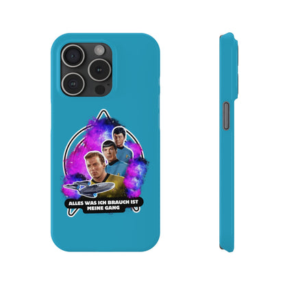 Handyhülle -  Star trek Slim Phone Cases "Alles was ich brauch ist meine Gang", Star Trek