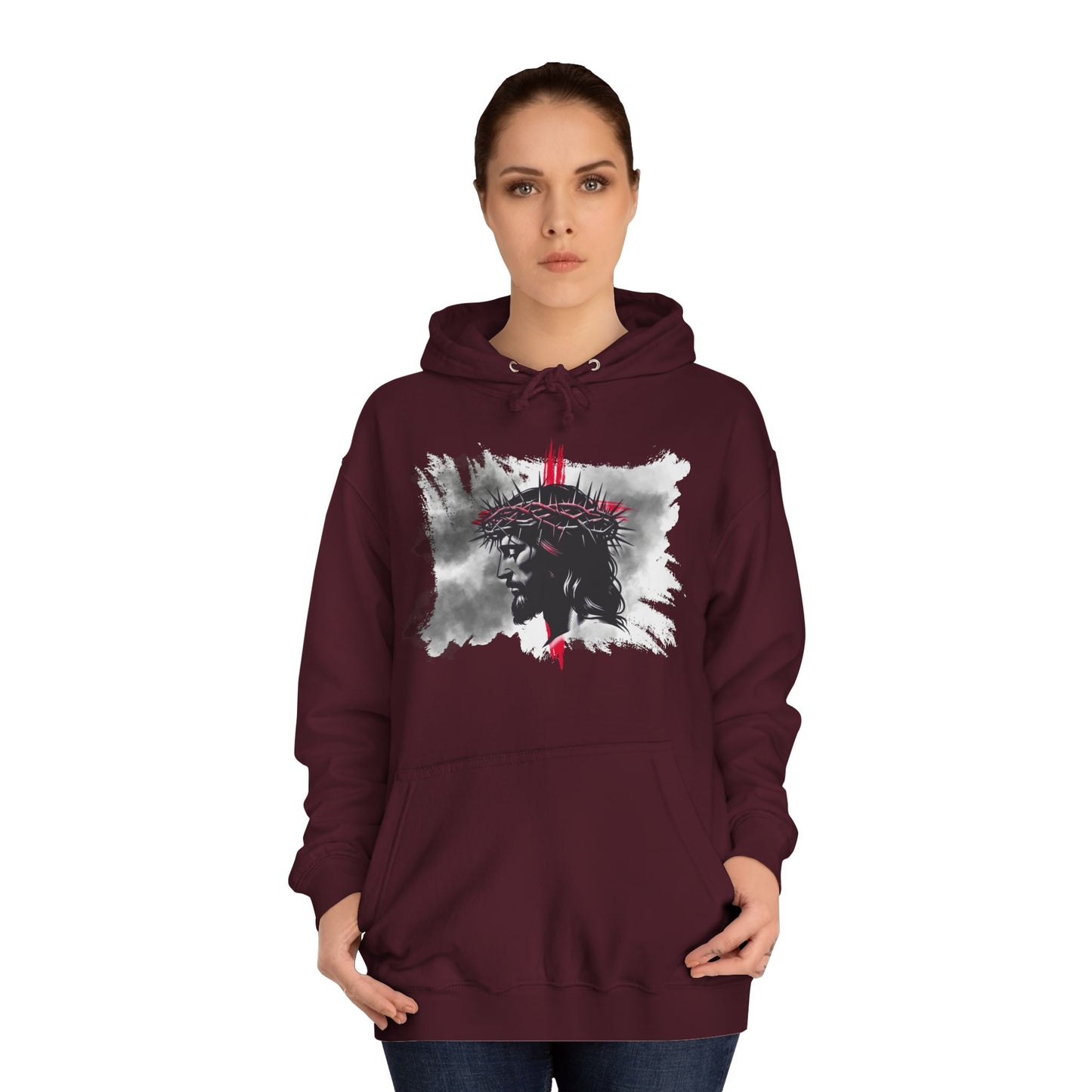 Jesus blessed - saved - loved Hoodie