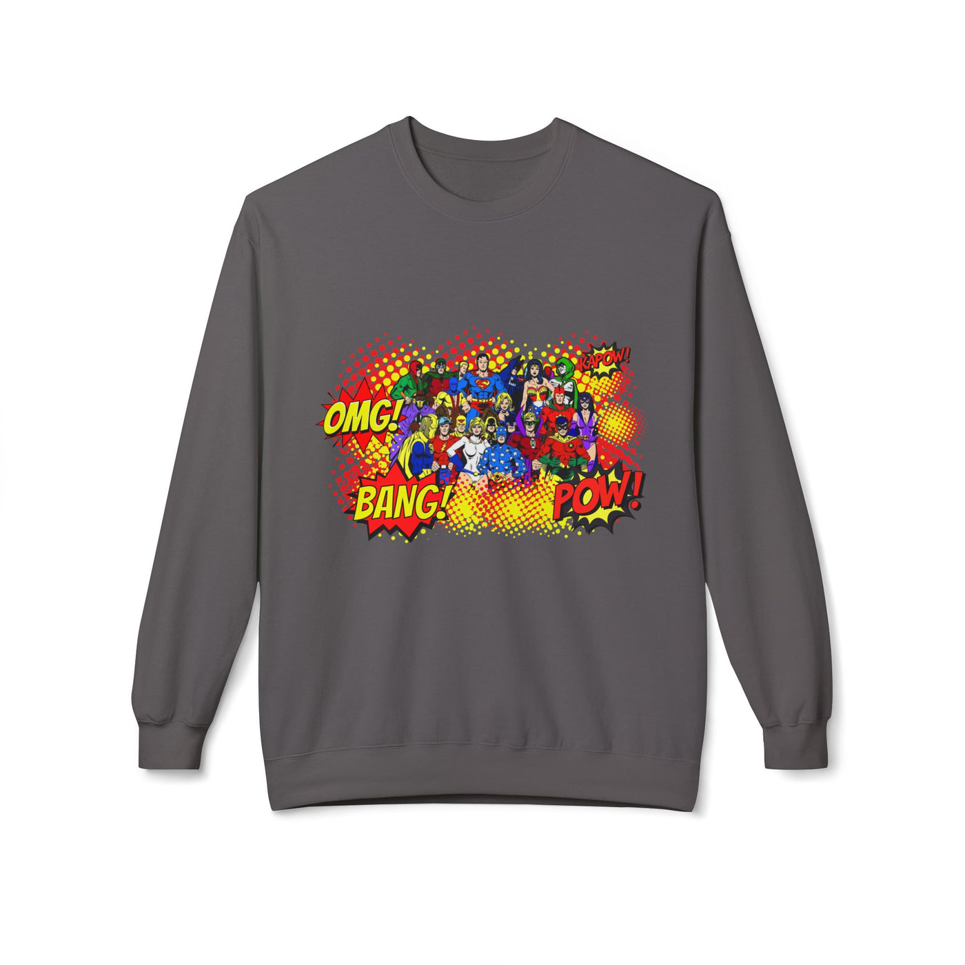 Comic Helden Graphic Sweatshirt, Superhero