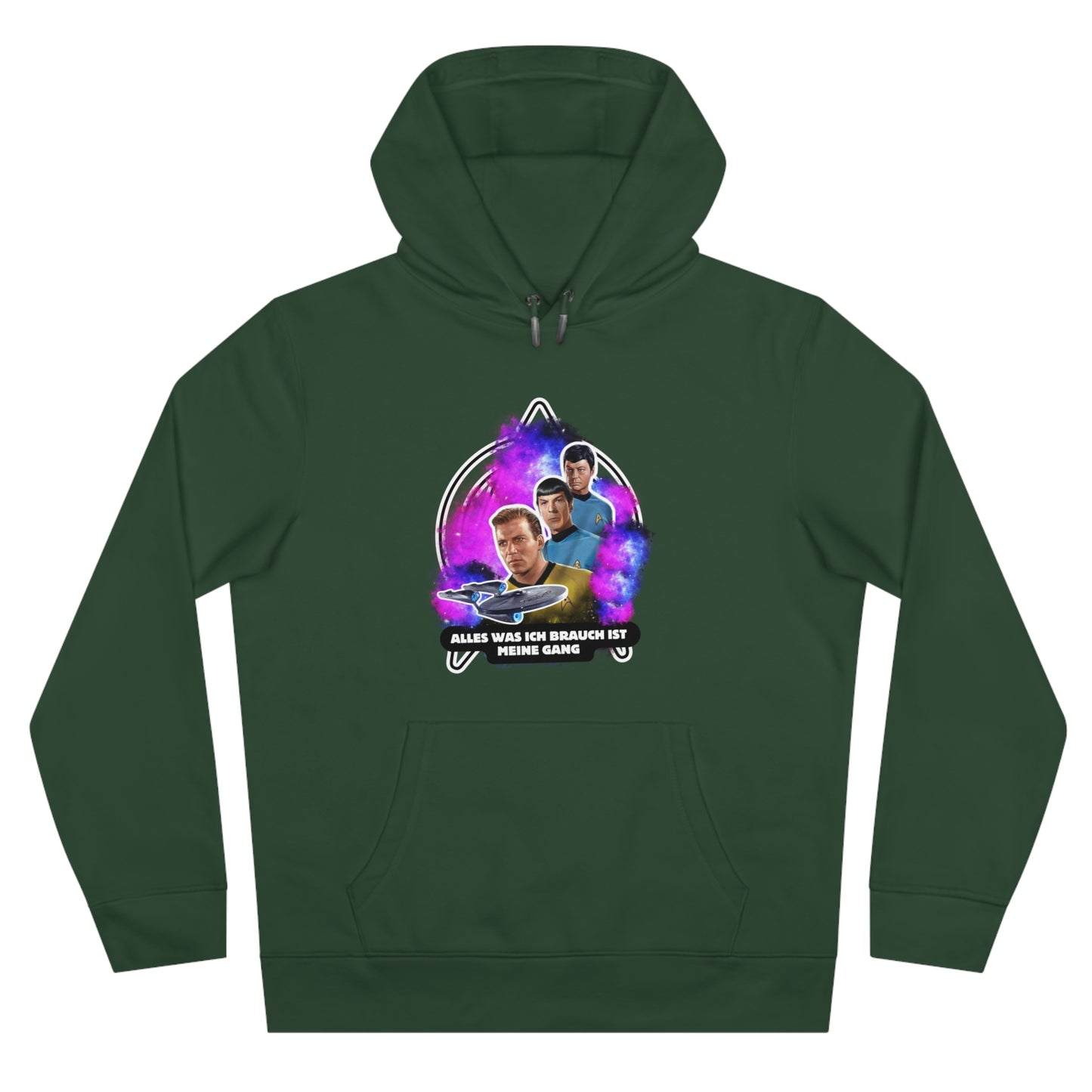 Hoodie Sweatshirt - Star Trek "All I need is my gang"