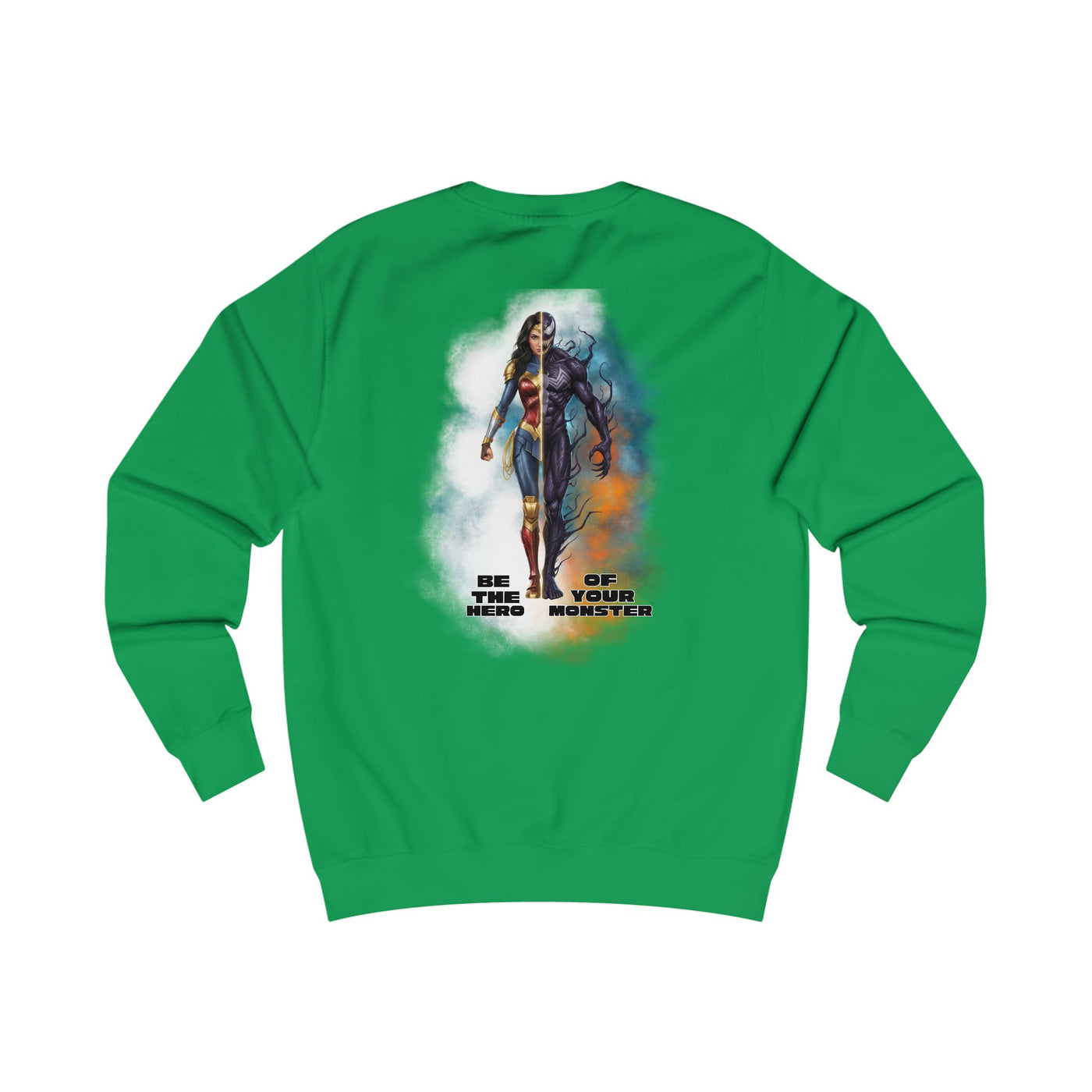 I’m not the hero you wanted – but the monster you needed Sweater