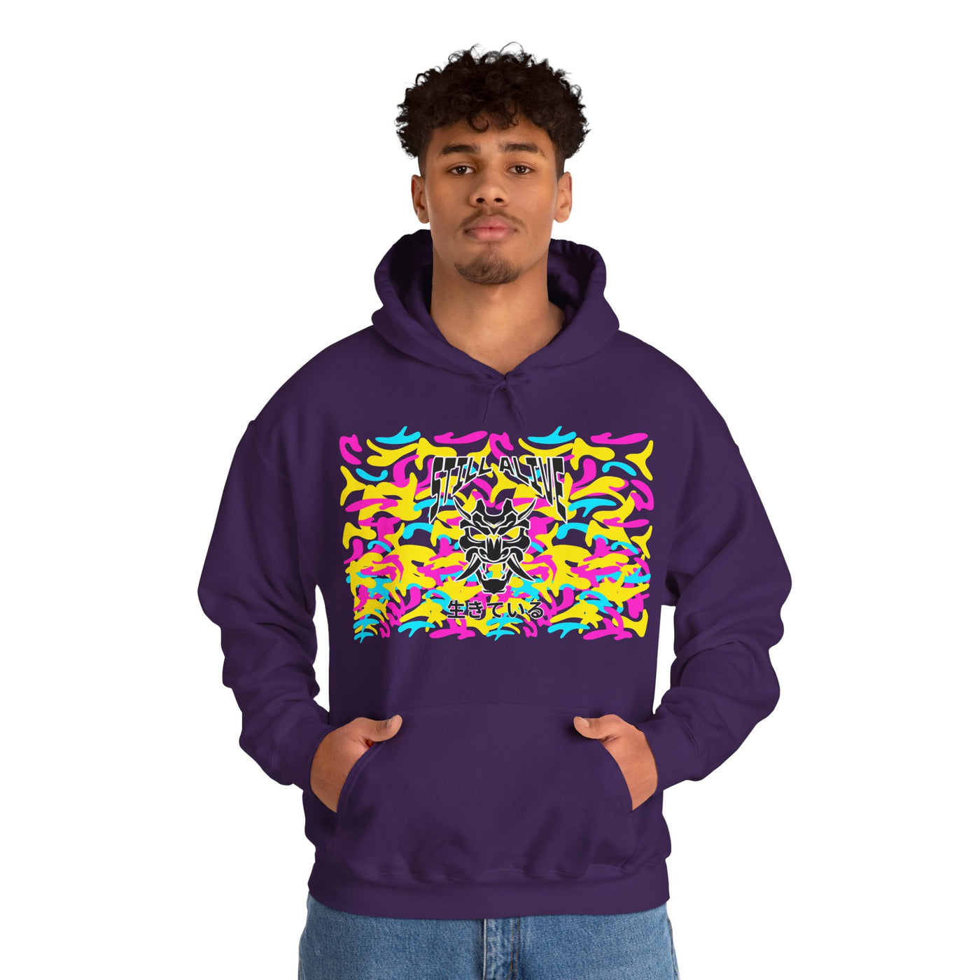 Samurai Still alive Sweatshirt - mit Japanischer Schrift