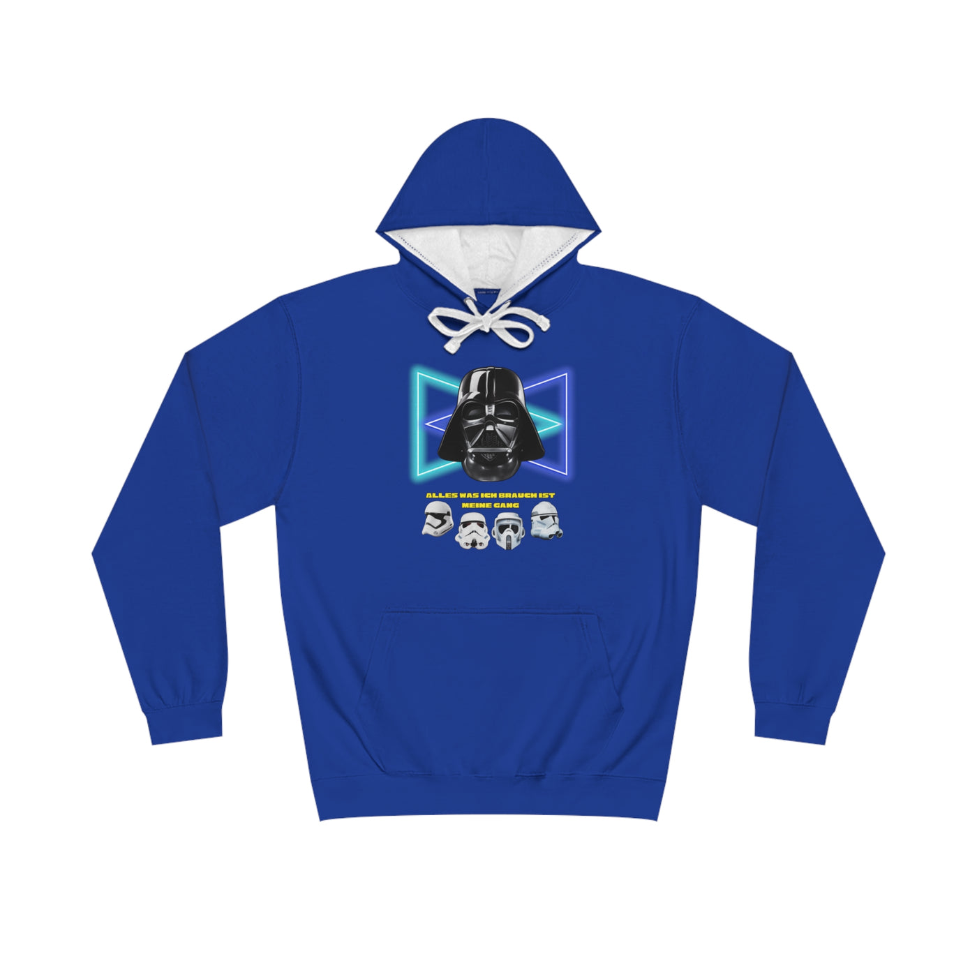 Darth Vader Retro Varsity Hoodie - Unisex Star Wars Apparel