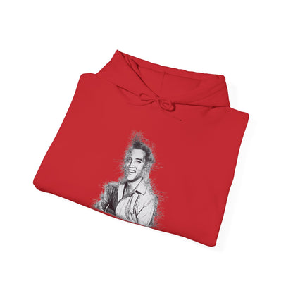 Hoodie Elvis Presley Inspired Vintage Design