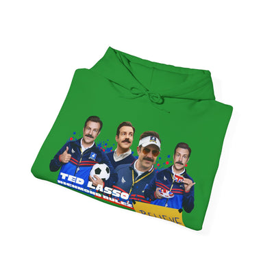 Ted Lasso "Believe" Hooded Sweatshirt - Unisex Heavy Blend™