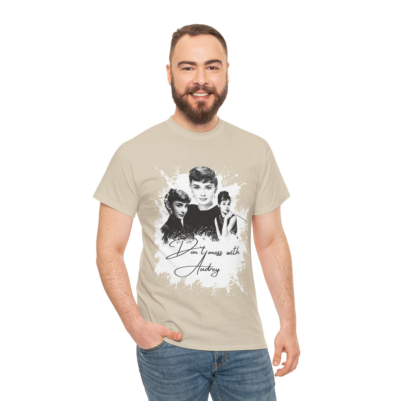 Don't mess with Audrey - Audrey Hepburn T Shirt