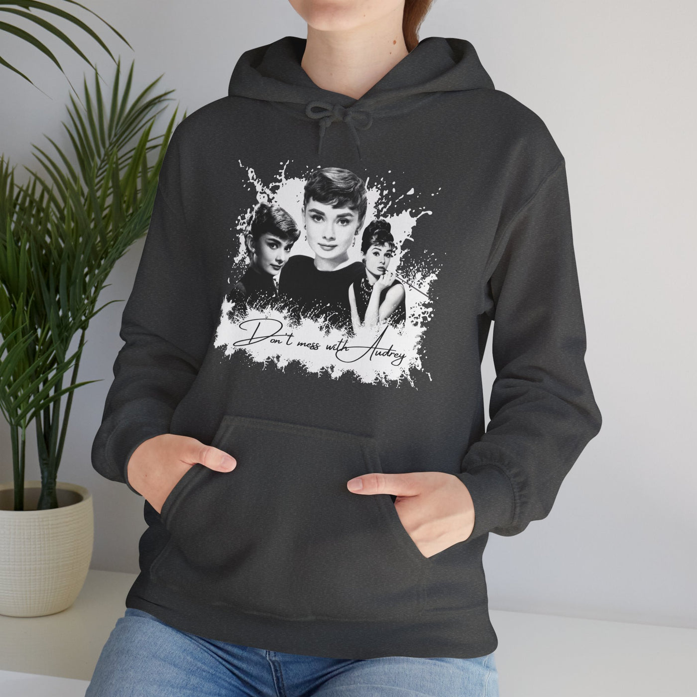 Retro Audrey Hepburn Hoodie - Classic Style