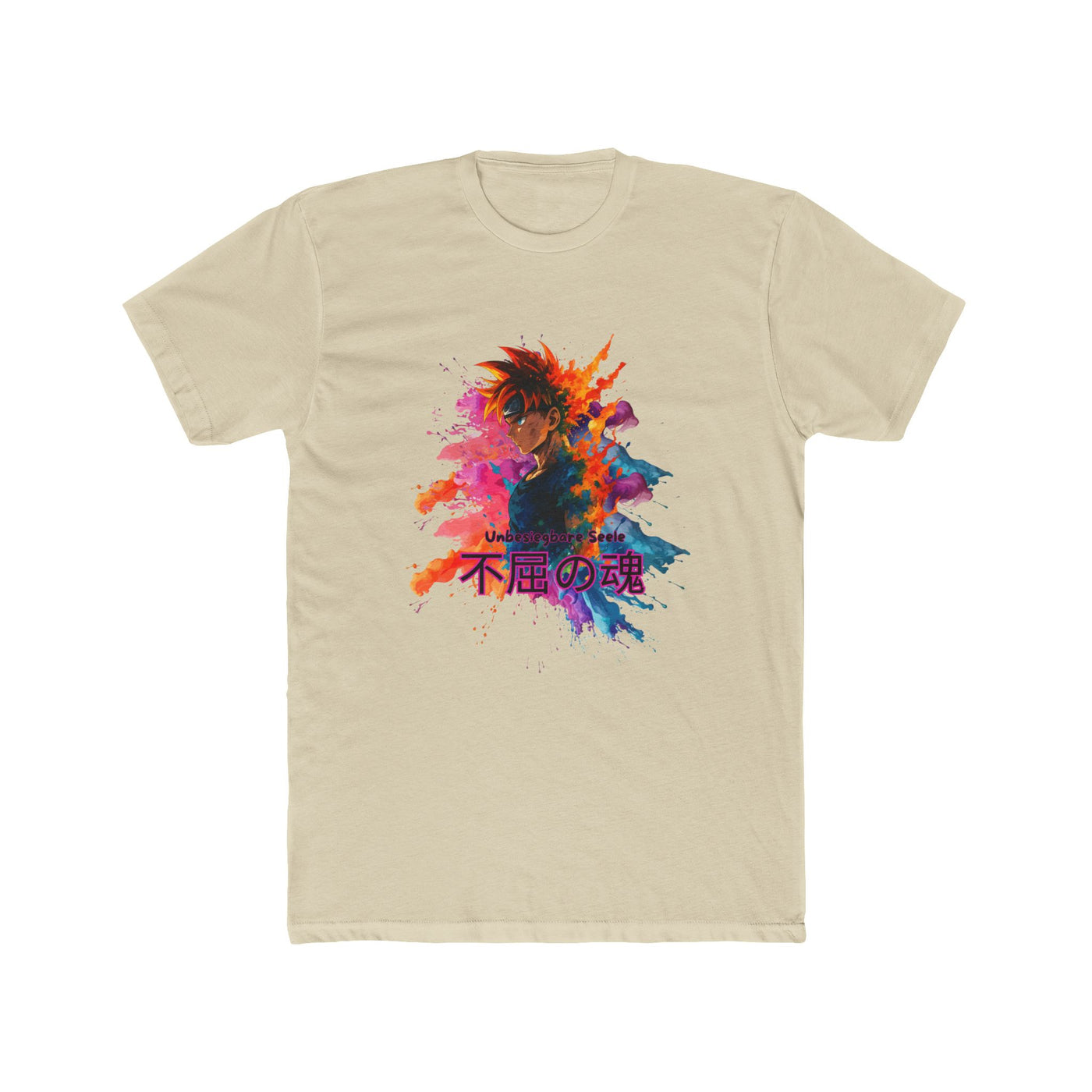 Vibrant Anime Art Unisex Cotton Crew Tee