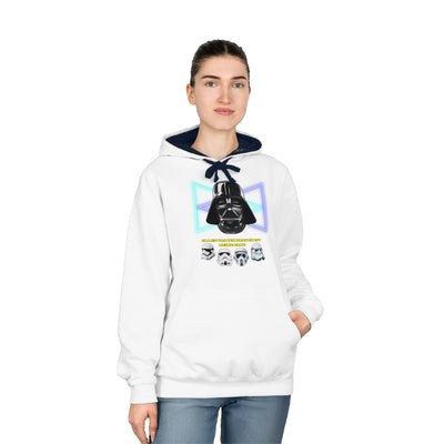 Darth Vader Retro Varsity Hoodie - Unisex Star Wars Apparel