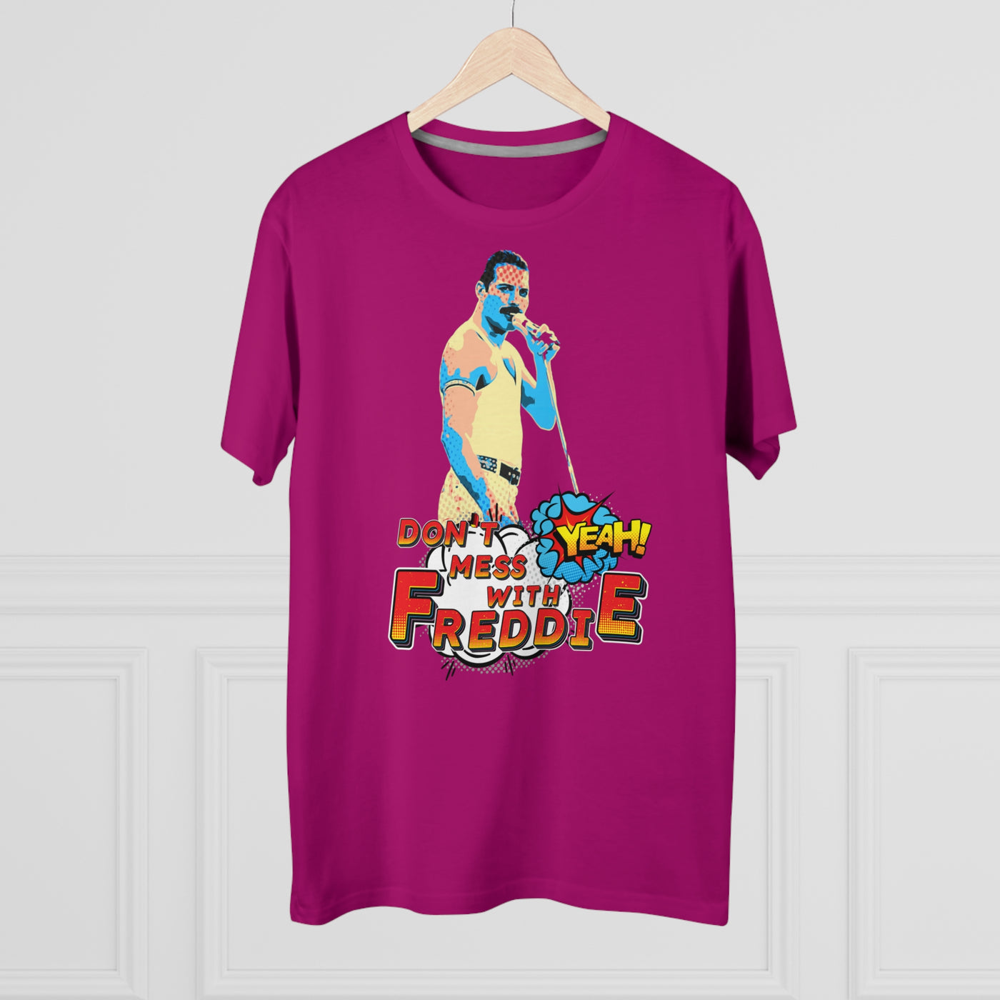 Freddy-Inspired Graphic Tee - Fun & Bold Modern Fit Shirt