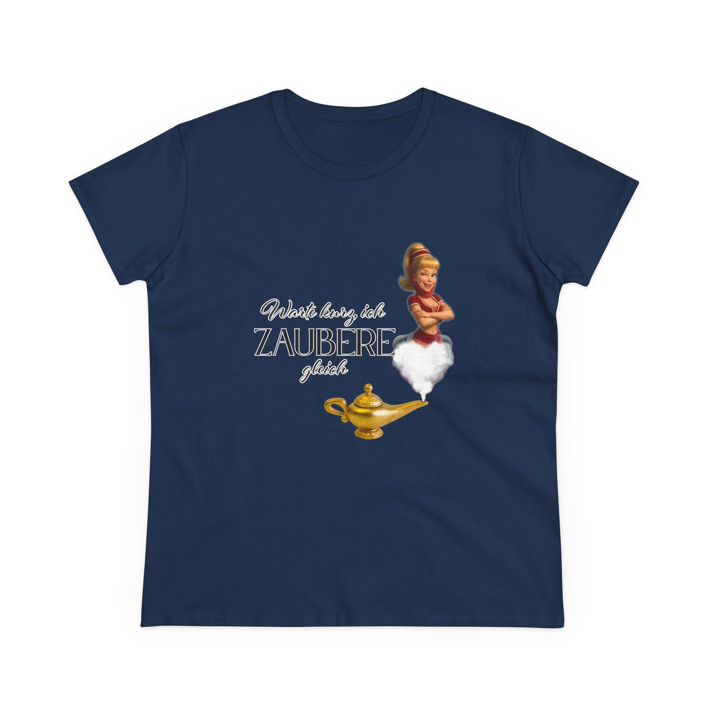 Women's Magic T-Shirt - bezaubernde Jeannie - Warte, ich zaubere gleich