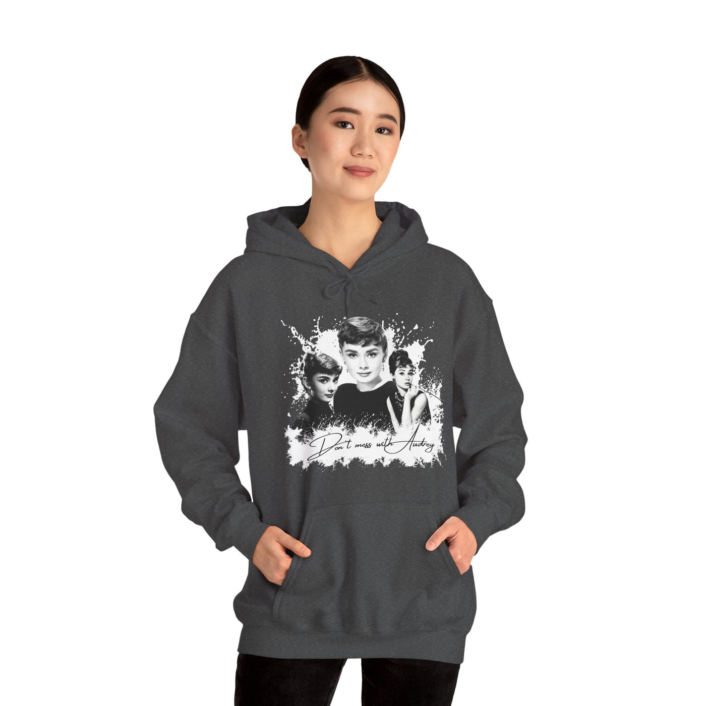 Retro Audrey Hepburn Hoodie - Classic Style