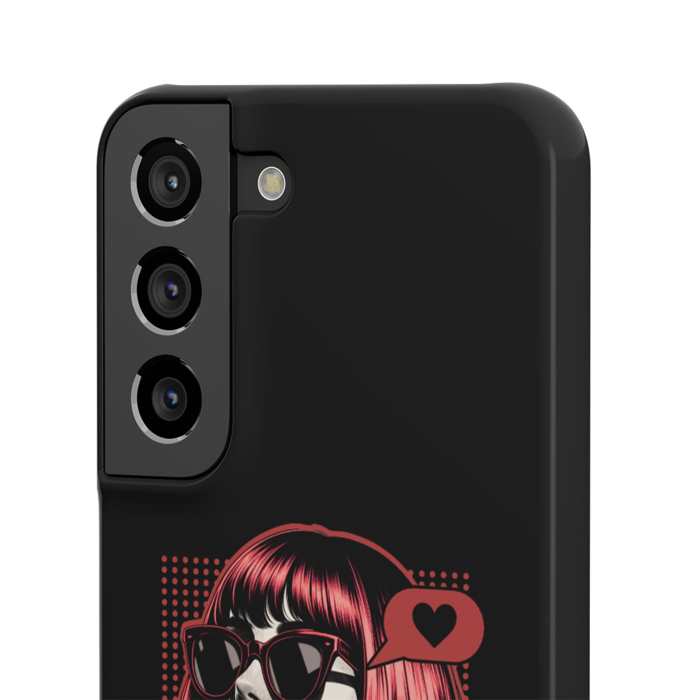 Retro Girl Snap Case Handyhülle