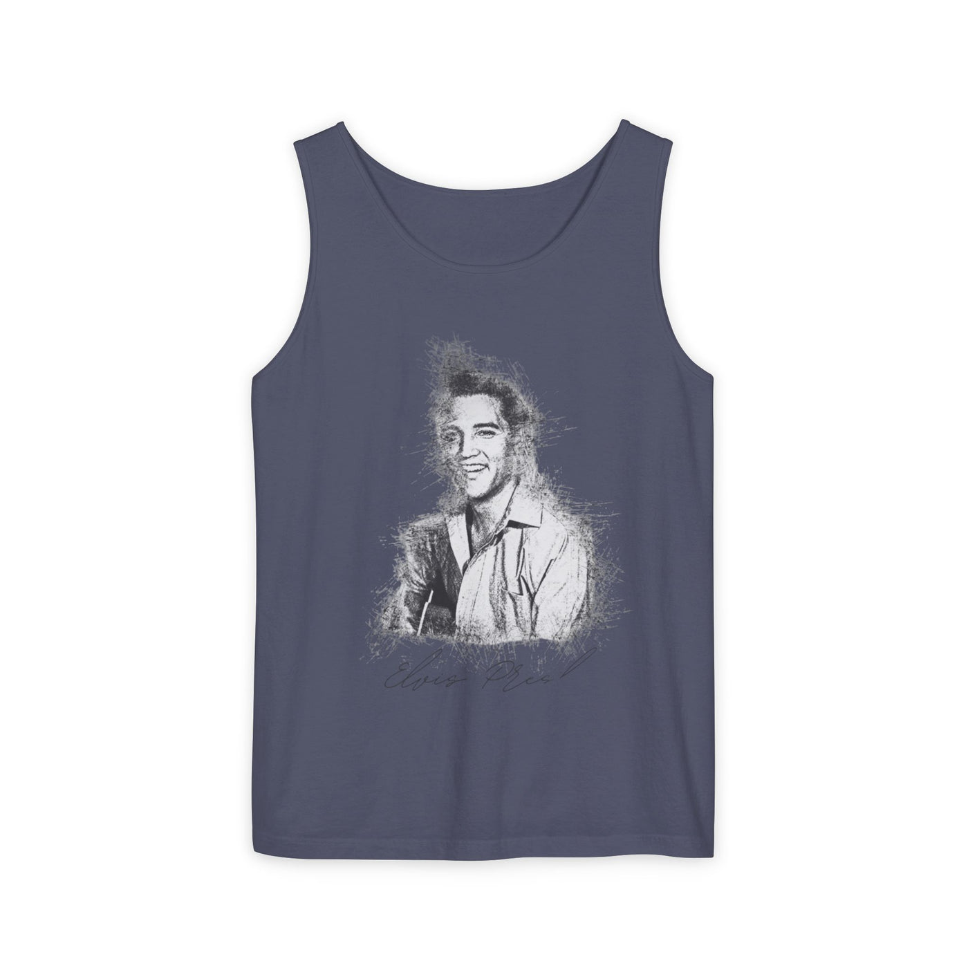 Tank Top - Elvis Presley Inspired Vintage Design
