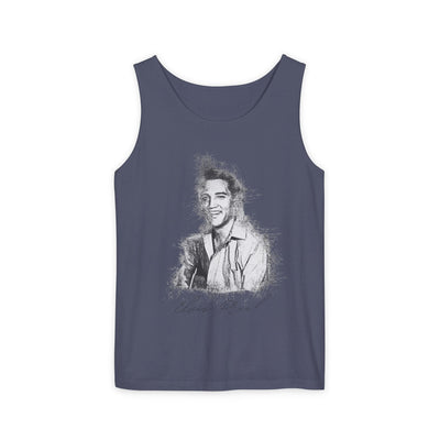 Tank Top - Elvis Presley Inspired Vintage Design