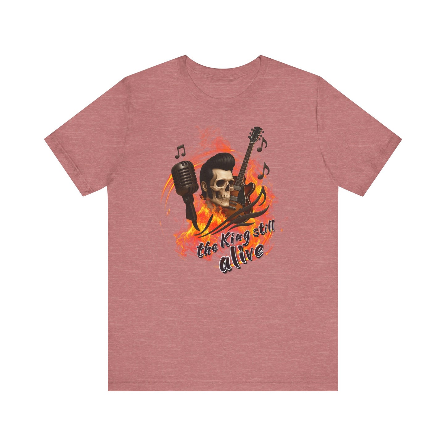 Music Vibes Unisex Jersey Tee - 'The King Still Alive' Graphic T-Shirt