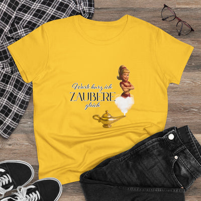 Women's Magic T-Shirt - bezaubernde Jeannie - Warte, ich zaubere gleich