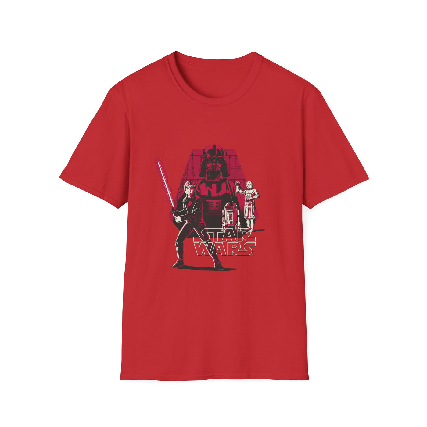 Star Wars Unisex Softstyle T-Shirt - Retro Graphic Tee