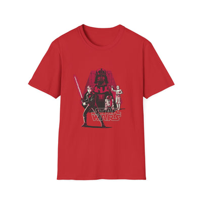 Star Wars Unisex Softstyle T-Shirt - Retro Graphic Tee