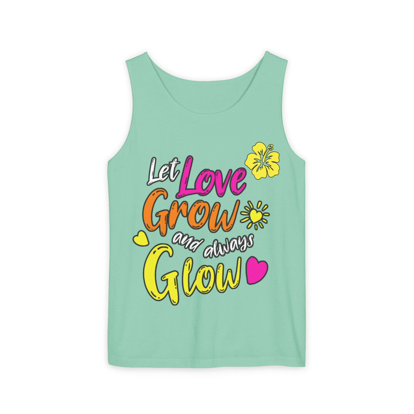 Tank Let Love Grow ... , Motivational Workout Shirt
