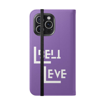 Handyhülle - inspirational Flip Case - 'Believe in You' Phone Cover