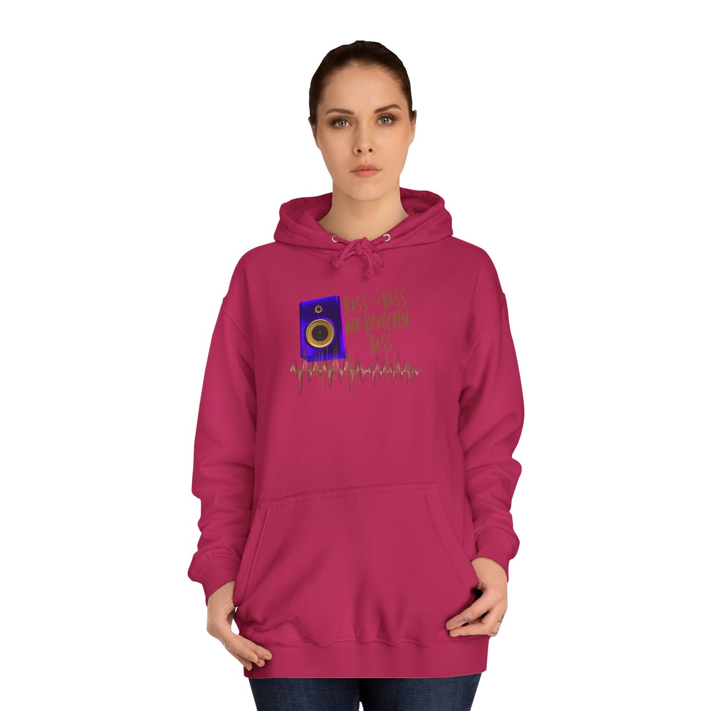 Bass, Bass wir brauchen Bass! Audio Vibes Hoodie | Unisex