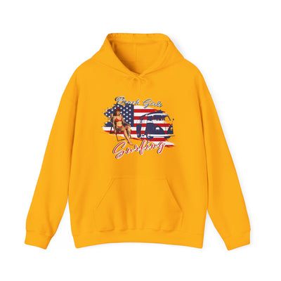 Beach Girls Surfing USA Hoodie