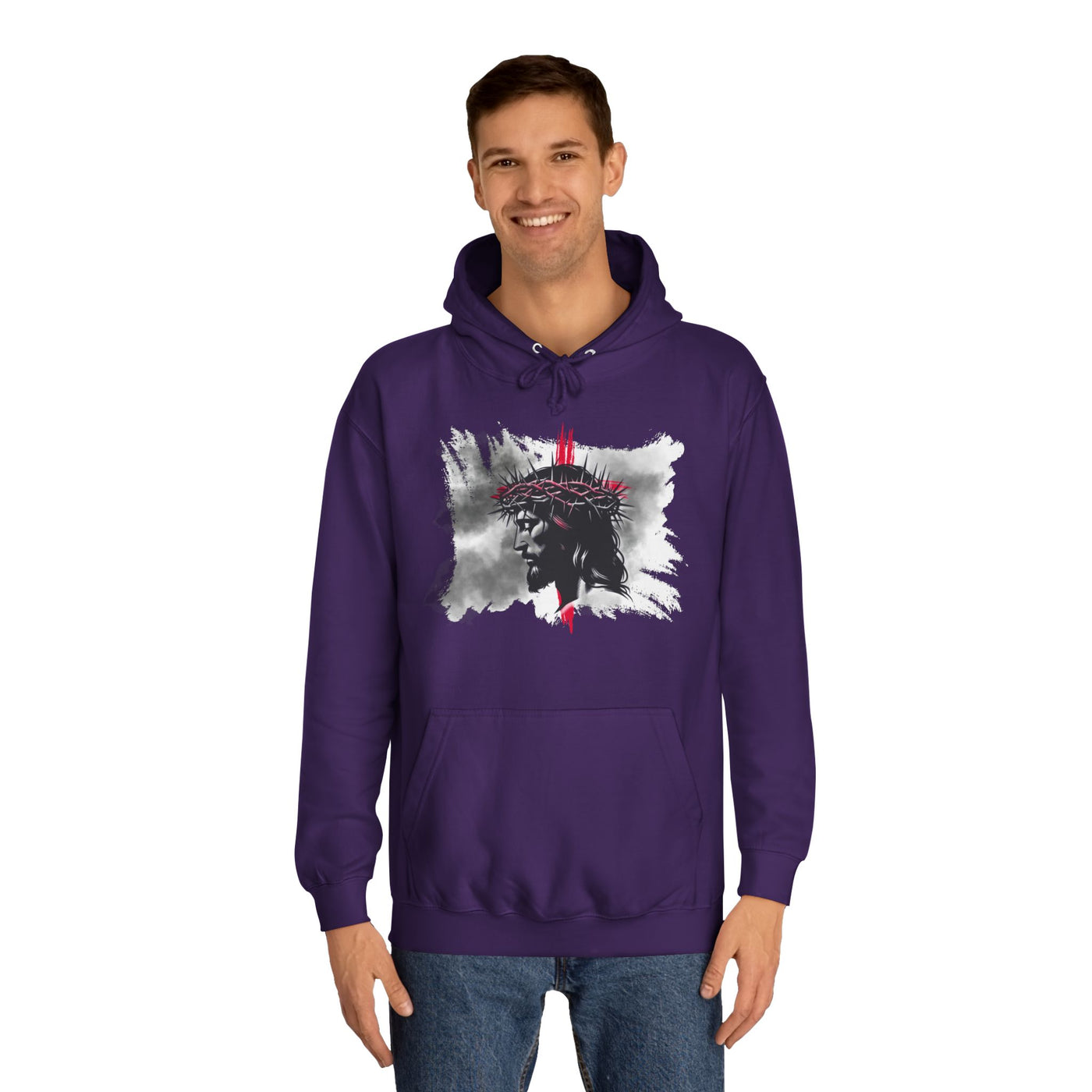 Jesus blessed - saved - loved Hoodie