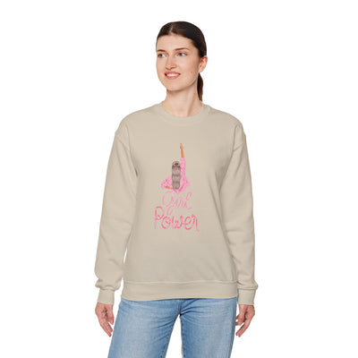 Girl Power Unisex Crewneck Sweatshirt,