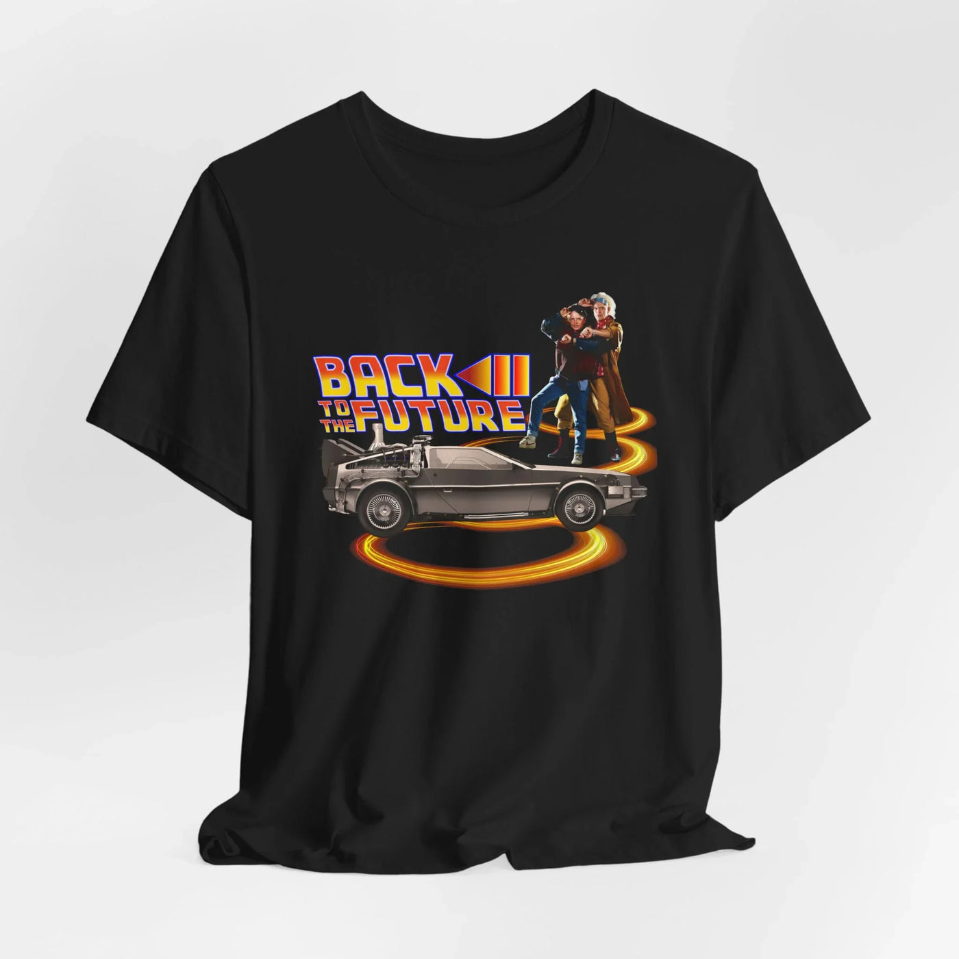 Retro Back to the Future Tee - Unisex Short Sleeve Shirt