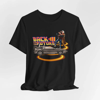 Retro Back to the Future Tee - Unisex Short Sleeve Shirt