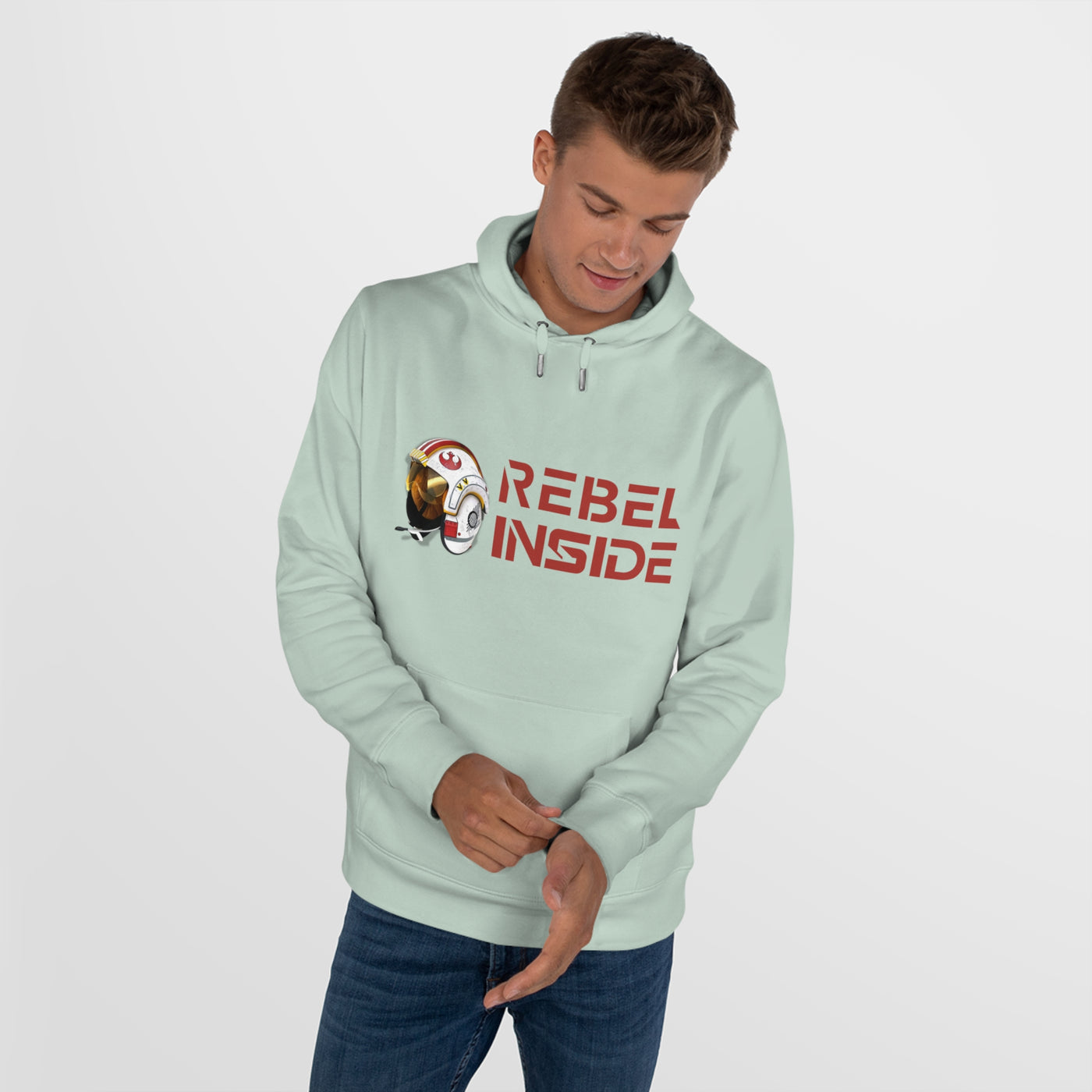 Rebel Inside Hooded Sweatshirt for Star Wars Fans