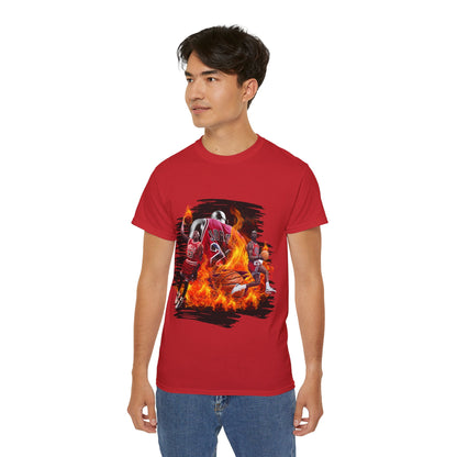 Basketball Jordan, Cool Sports Shirt, Unisex Cotton T-Shirt