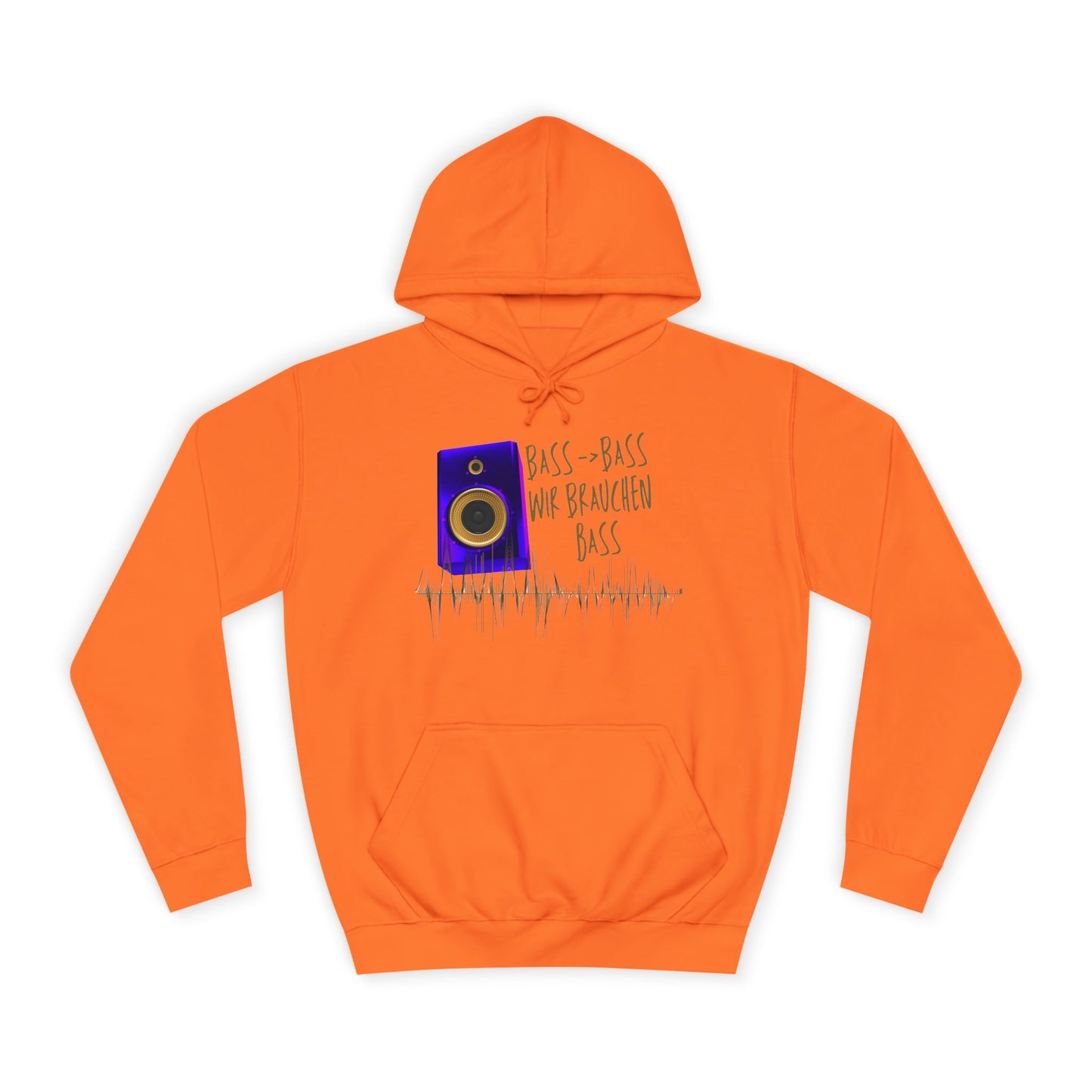 Bass, Bass wir brauchen Bass! Audio Vibes Hoodie | Unisex