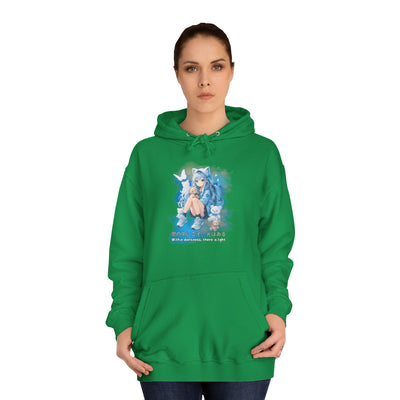 Hoodie, Anime Sweatshirt "Within darkness there is a light"