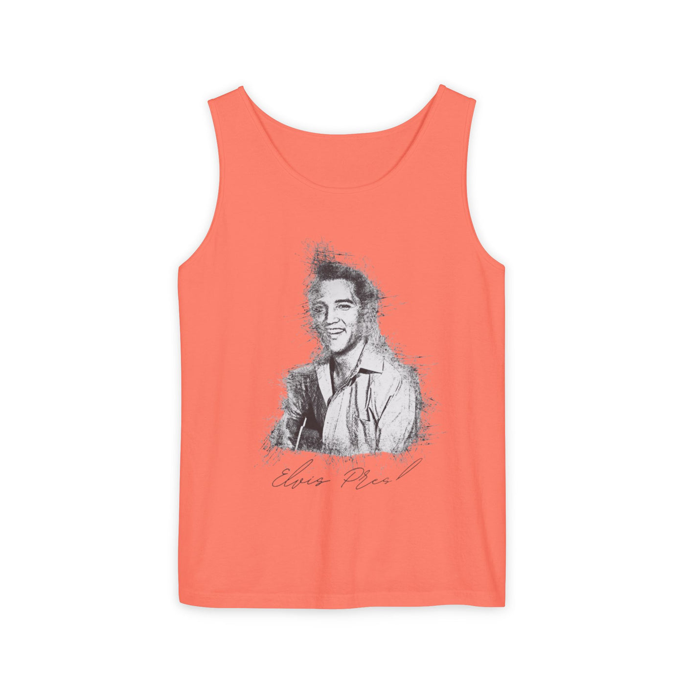 Tank Top - Elvis Presley Inspired Vintage Design