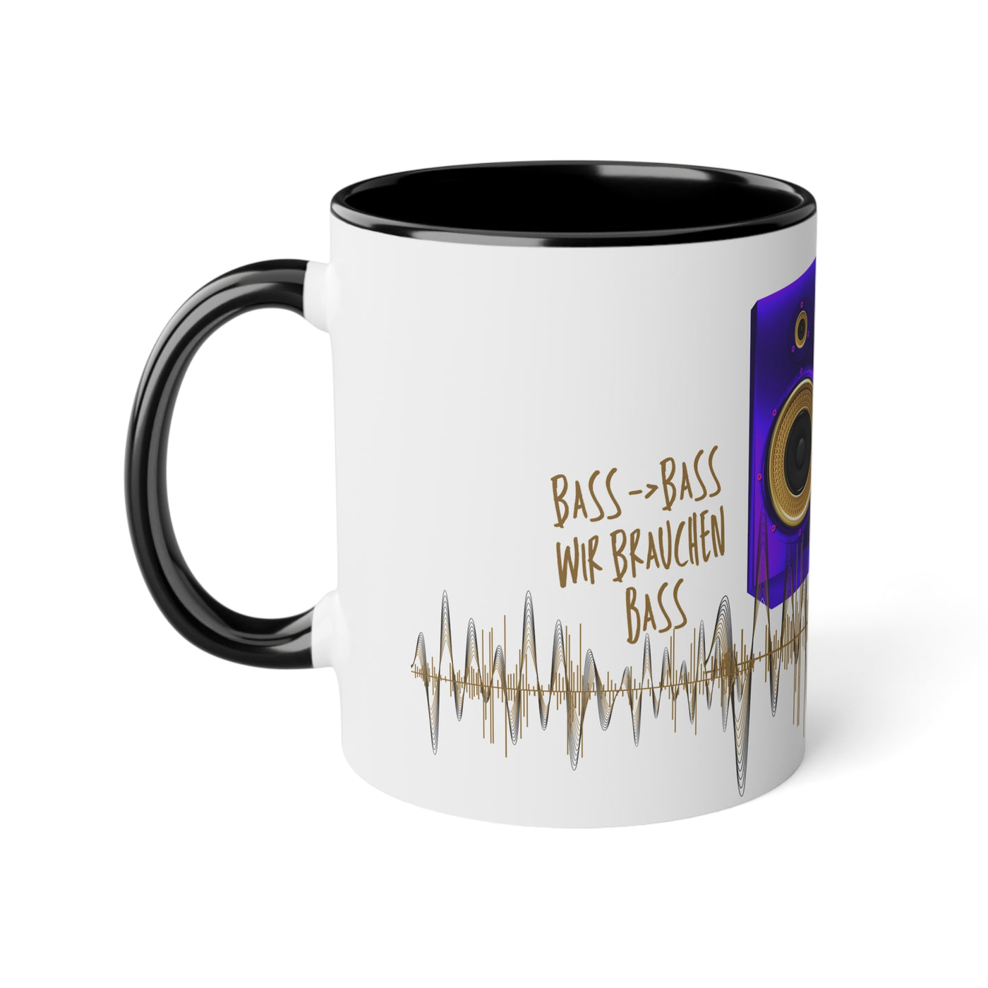 Bass-Inspired Magic Mug for Music Lovers, Kaffee Tasse