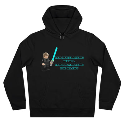 Star Wars Inspired King Hooded Sweatshirt - "I do not rebel - I balance the Force"