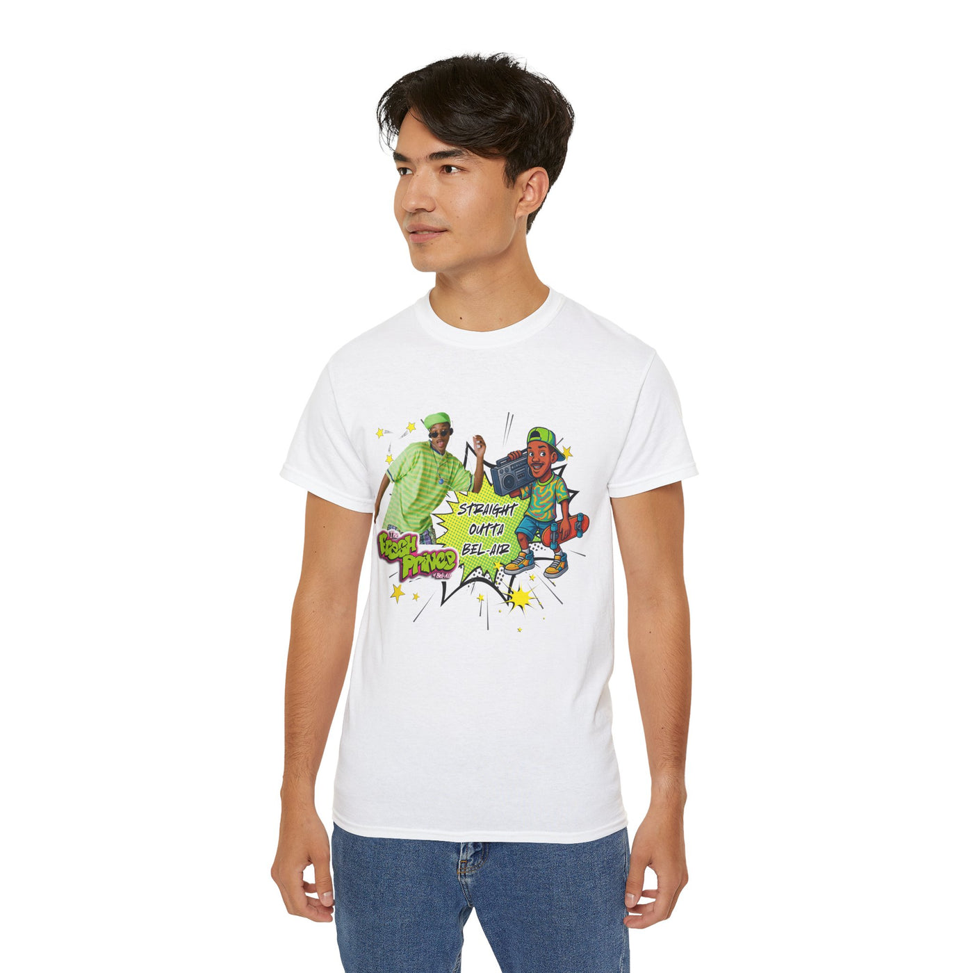 Prince from Bel Air, Hip-Hop Fashion Shirt, Vintage 90s Style