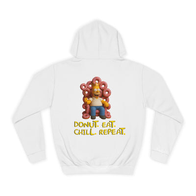 Funny Donut Lover Hoodie, Unisex College Hoodie, The Simpsons