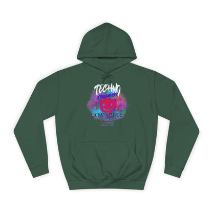 Techno Vibes - Hoodie -  Sweatshirt
