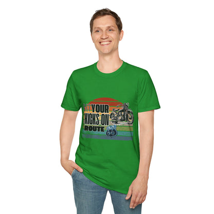 Retro Motorcycle Adventure Hoodie - 'Get Your Kicks On Route 66'