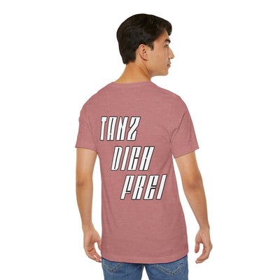 Tanz dich frei - Retro Techno Vibe Unisex Tee, Dance Party Shirt, Gift for Ravers, Festival Fashion,